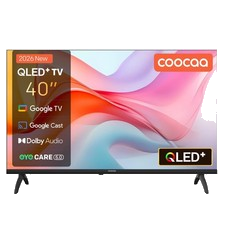 Coocaa 40 Zoll QLED Smart TV Wlan Bluetooth FHD HDR10 Dolby Fernseher DE NEU