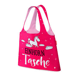 Faltbare Einkaufstasche Tasche für Dich, Einhorn