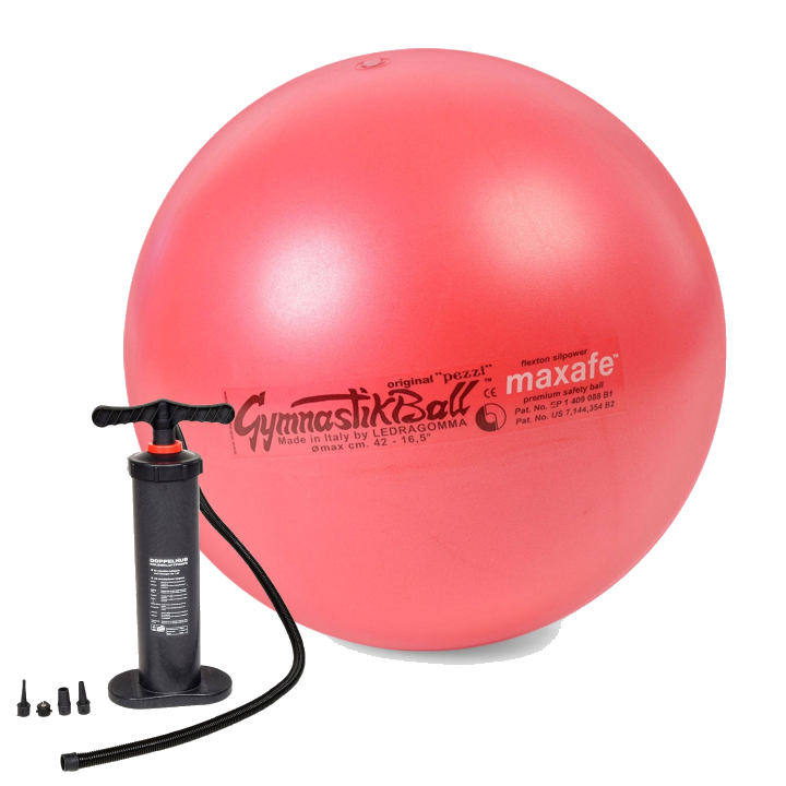 Original Pezzi® Gymnastikball MAXAFE m. Standpumpe