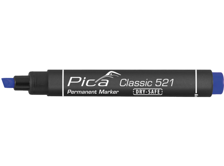 Pica Permanent Marker 2-6mm mit Keilspitze Blau