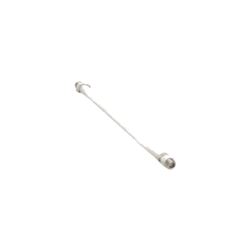 InLine® SAT Kabel Fensterduchführung für F-Stecker, weiß