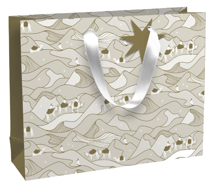 Clairefontaine Weihnachts-Geschenktüte , Noel des Sables,