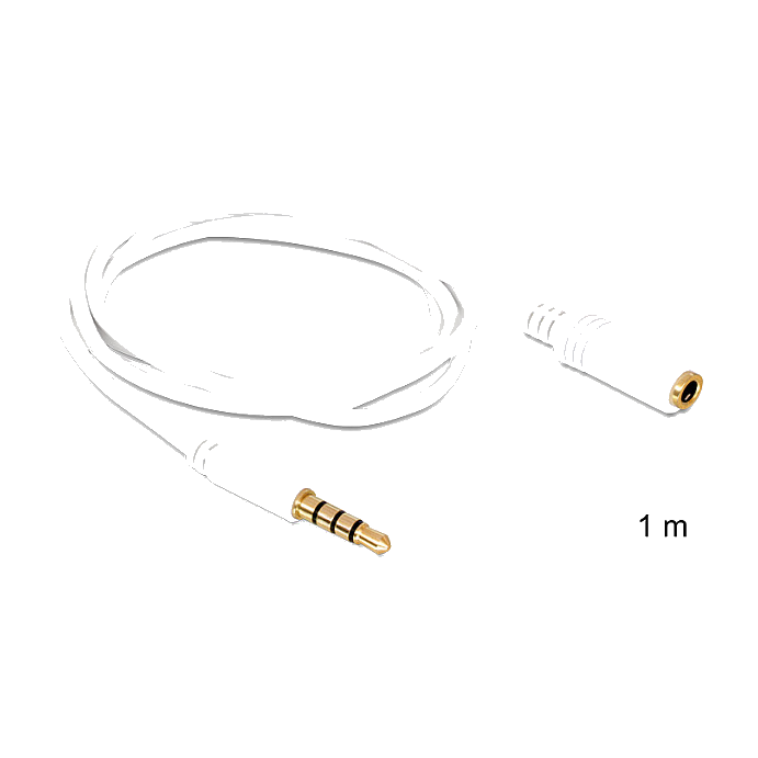 DeLOCK 3.5mm 1m audio cable