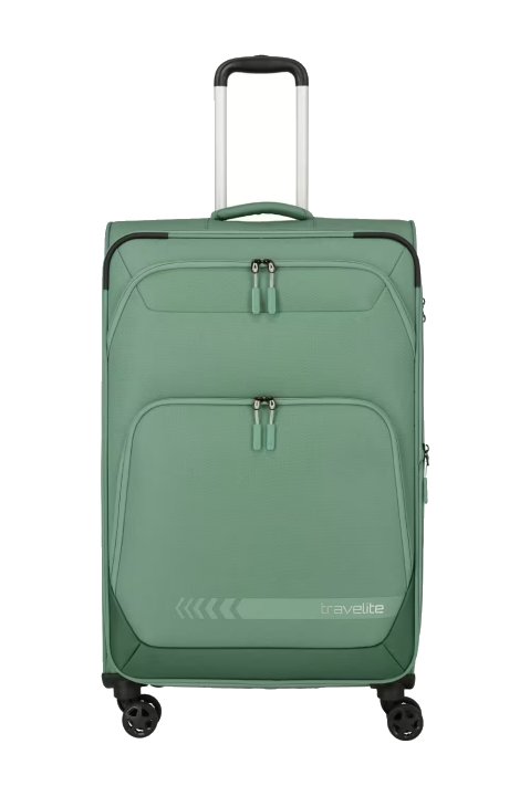 Travelite Kick Off Trolley 4w L erw., Sage Green