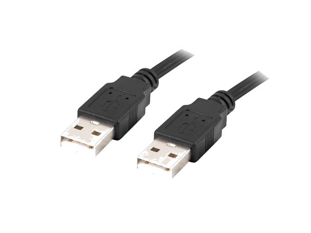 LANBERG USB-A M/M 2.0 Kabel 1,8m schwarz