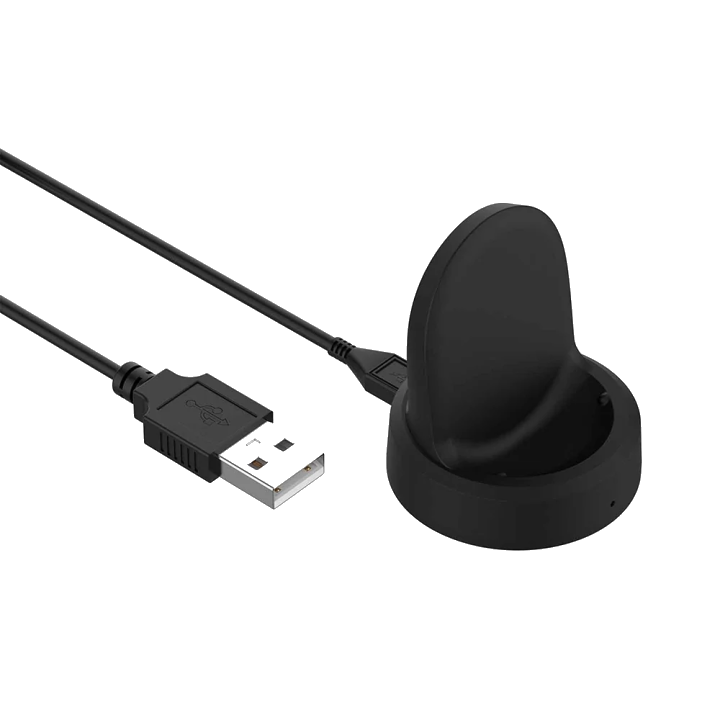 Wireless-Ladegerät Techsuit TSC3 für Samsung Galaxy Watch Series, USB-A, Schwarz