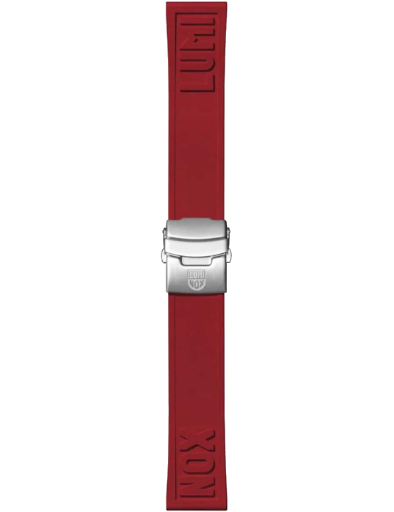 Luminox FPX.2406.31Q.K Kautschuk Armband [24 mm] rot