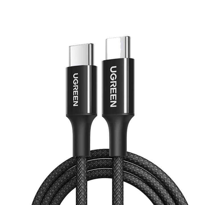 USB-C Daten- und Ladekabel - USB-C UGREEN L501, 60W, 1m, Schwarz