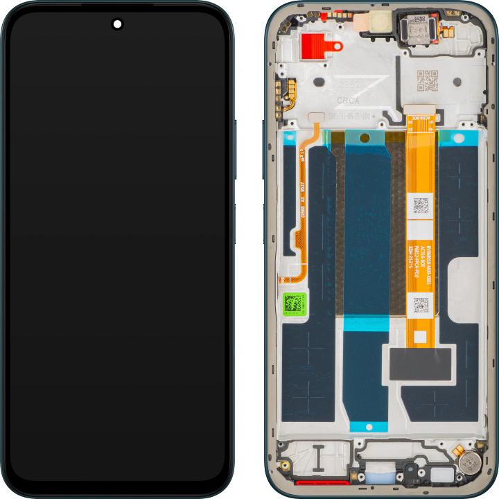 Display mit Touchscreen Oppo A6, mit Rahmen, Blau (Sapphire Blue), Service Pack 621029000758