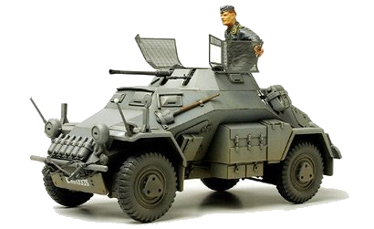 German Armored Car Sd.Kfz 222 mit Fotoätzteilen