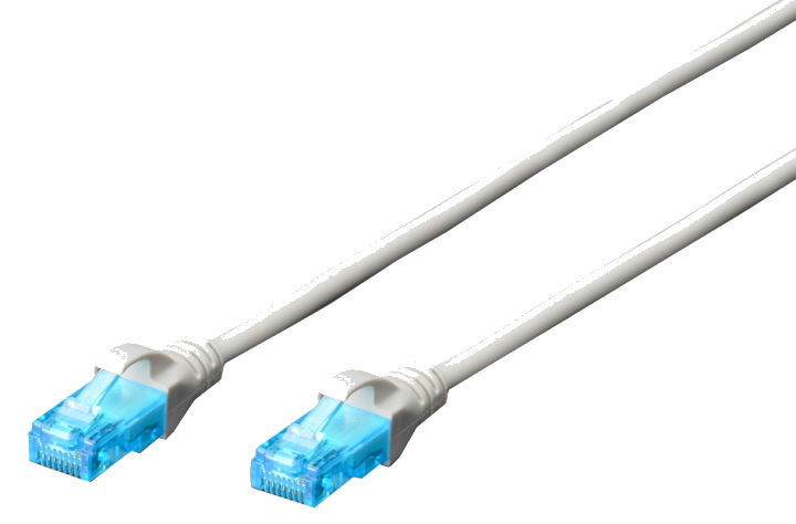 Digitus Patch-Kabel RJ-45 (M) zu RJ-45 (M) 5 m CCA U/UTP Cat 5e grau (DK-1512-050)
