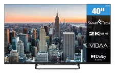Smart Tech 40FV02V Fernseher 40 Zoll Smart TV VIDAA Full HD Triple-Tuner 2026