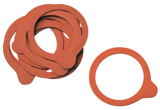 APS Gummidichtringe für Weck-Gläser, 74 x 86 x 2 mm