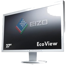 Eizo EV2736WFS3 PC Monitor 27 Zoll mit Lautsprecher Höhenverstellbar 2560x1440