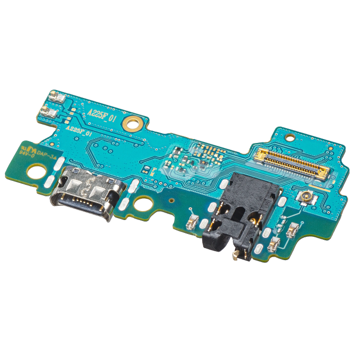 Ladebuchse / Audio / Mikrofon Platine für Samsung Galaxy A22 A225 | Service Pack