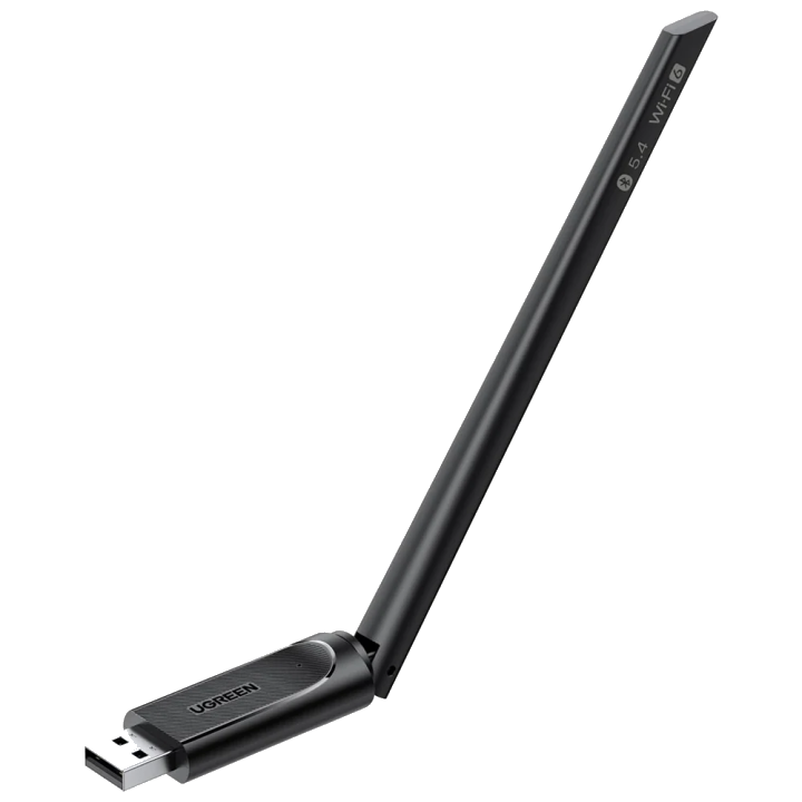 Wireless Adapter UGREEN AX900 (75109), Dualband, Wi-Fi 6, 600Mbps, Schwarz