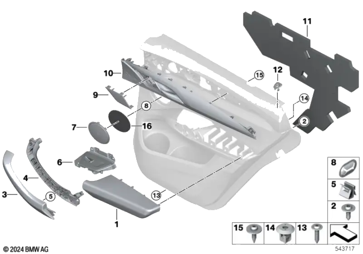 BMW Blende Lautsprecher 51417471053 - Bildposition 07