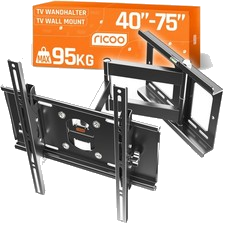 RICOO TV Wandhalterung Fernseher Halterung Wandhalter 32 40 50 55 65 Zoll R23-S