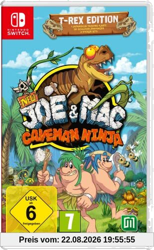 New Joe & Mac: Caveman Ninja - T-Rex Edition [Switch]