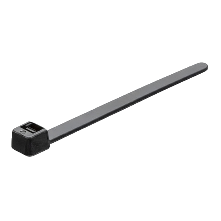 Synergy21 ALLNET 19zbh. Kabelbinder, L200xB3,6mm, 100er Pack, Schwarz, UV-Beständig,