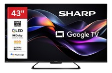 Sharp 43HR7765E QLED Fernseher 43 Zoll Google Smart TV 4K HDR Dolby Vision 2026