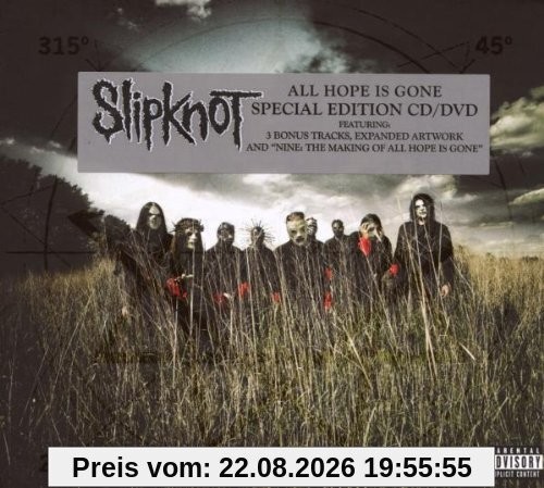 All Hope Is Gone (Limited CD/DVD DigiPak)