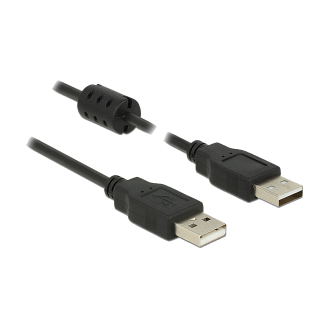 DeLOCK 0.5m, 2xUSB 2.0-A USB cable