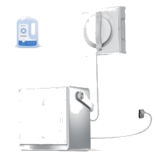 ECOVACS WINBOT W2 PRO Omni Fensterputzroboter Mit 6-In-1 Multifunktionsstation
