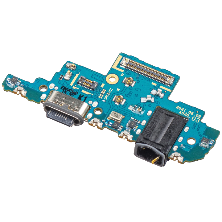 Ladebuchse / Audio / Mikrofon Platine für Samsung Galaxy A52s 5G A528 | Version K1 | Service Pack