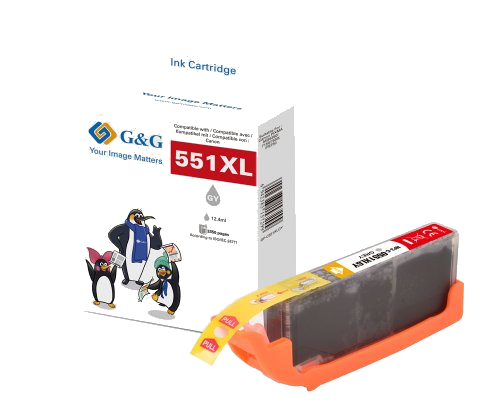 G&G XL-Druckerpatrone kompatibel mit Canon CLI-551Y XL/