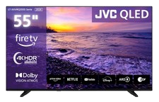 JVC 55 Zoll Fernseher QLED Fire TV 4K 55 Zoll Smart TV Dolby Vision HDR Alexa