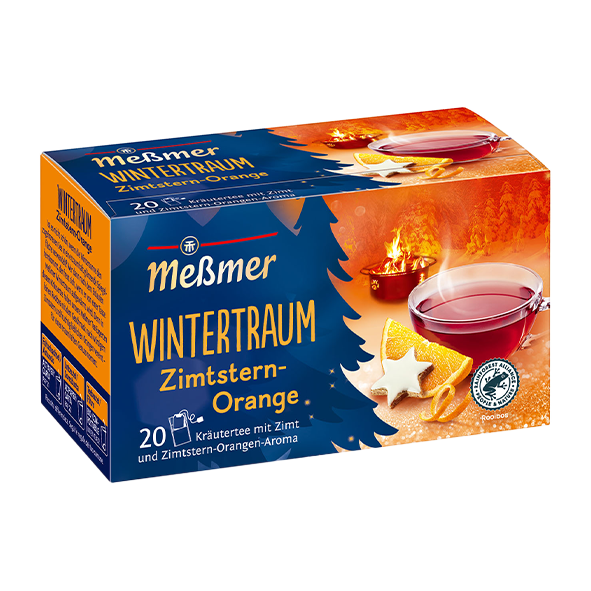 Meßmer Wintertraum Zimtstern-Orange