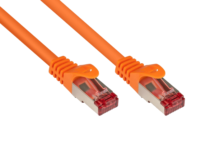 Good Connections Cat.6 Patchkabel S/FTP orange 1m