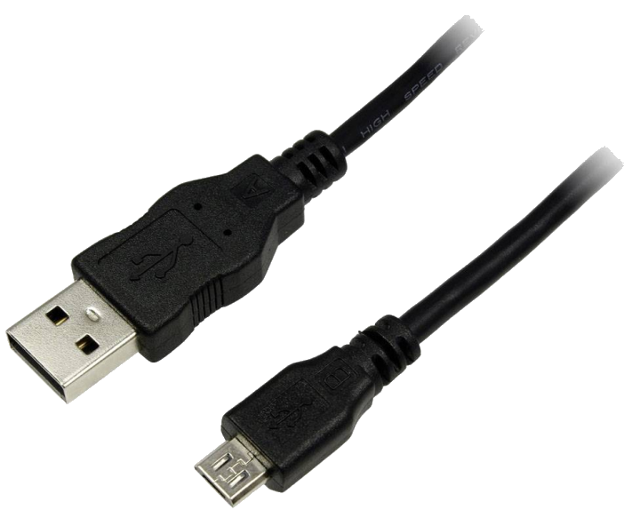 Logilink USB Kabel A -> micro B St/St 0.60m schwarz