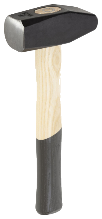PICARD Schmiedehammer kurze Form mit Eschenstiel 1.500g Nr. 1c
