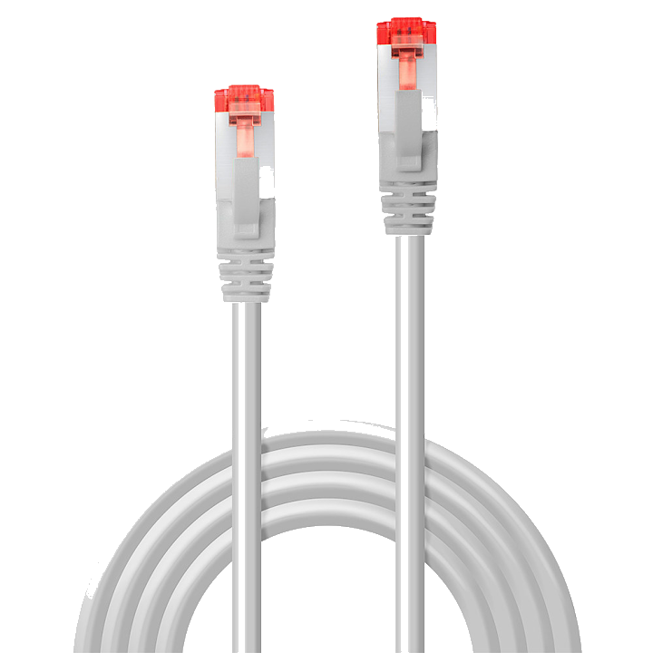 LINDY Cat.6 S/FTP Kabel, grau, 1m