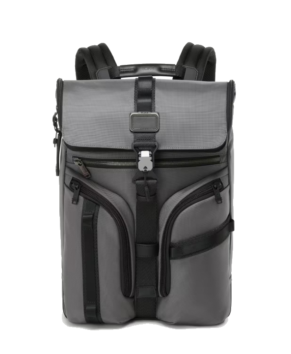 Tumi Alpha Bravo Surveillance Rolltop Rucksack aus Nylon