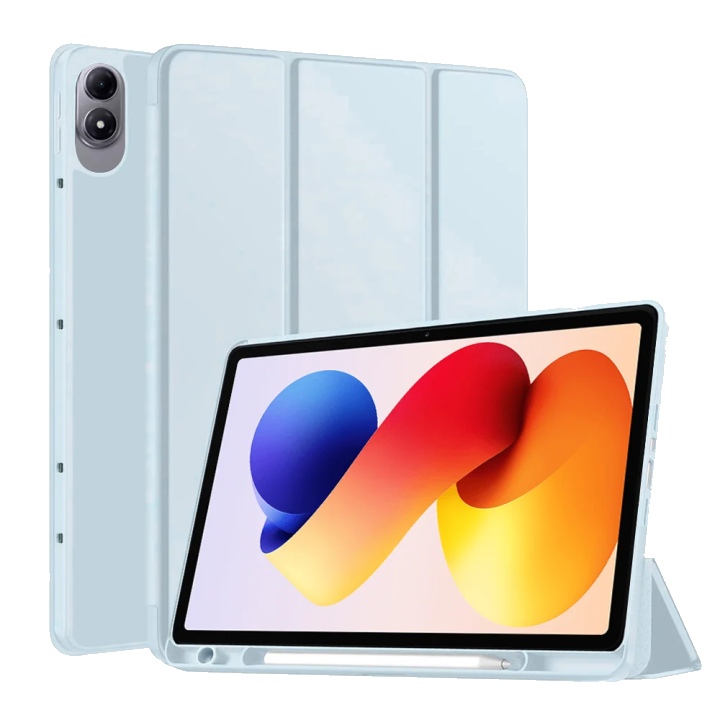 Hülle für Xiaomi Redmi Pad 2 Pro, Techsuit, Flex Trifold, Blau