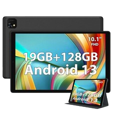 10-Zoll-Tablet, Android 13, 19 GB, 128 GB, Octa-Core, 8000 mAh, FHD, GPS,
