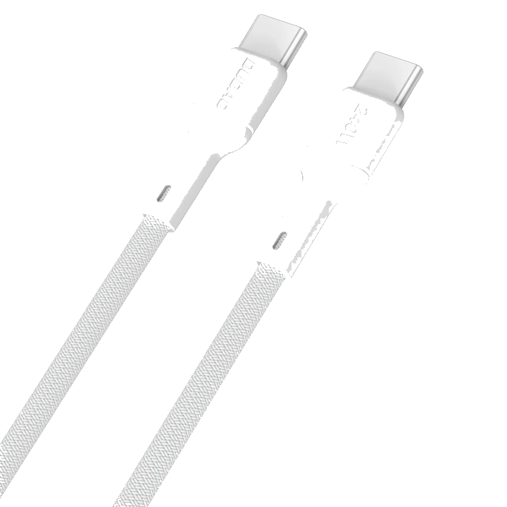 Daten- und Ladekabel USB-C - USB-C Dudao L9C Max, 240W, 2m, Weiß