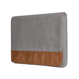 HALFAR Notebook-Hülle Life, grau/braun