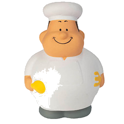 Herr Bert® Anti-Stress-Figuren Koch Bert, weiß