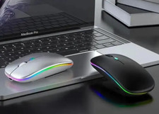 PC funk Maus Kabellos USB Wireless Maus PS5 Computer Notebook Funkmaus Aufladbar