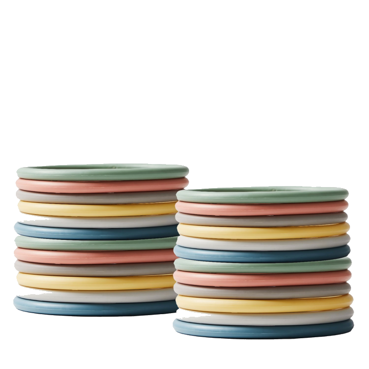 Gonge Activity Rings NORDIC, 24er Set