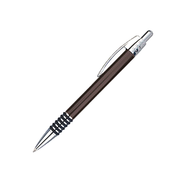 PENKO® Metall-Kugelschreiber Rangun, blaue Mine, schwarz