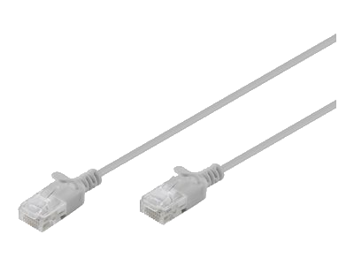 DIGITUS Patchkabel CAT 6 U-UTP Slim 3m Grau
