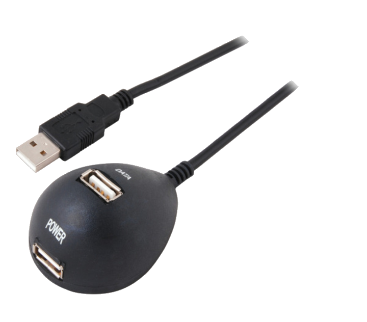 USB USB Desktop Verlängerungskabel,1,5m, sw, A-Stecker/A-Buchse - 1 VPE = 10 St�ck