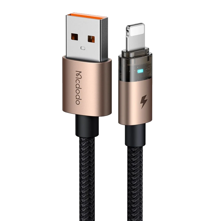 Daten- und Ladekabel USB-A - Lightning McDodo CA-6911, 18W, 1,2m, Gold