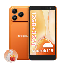 Blackview OSCAL FLAT 3C Mini AI Smartphone 12GB+32GB 5" Android16 Dual SIM Handy