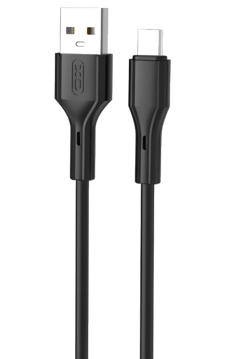 Daten- und Ladekabel USB-A - USB-C XO Design NB230, 18W, 1m, Schwarz
